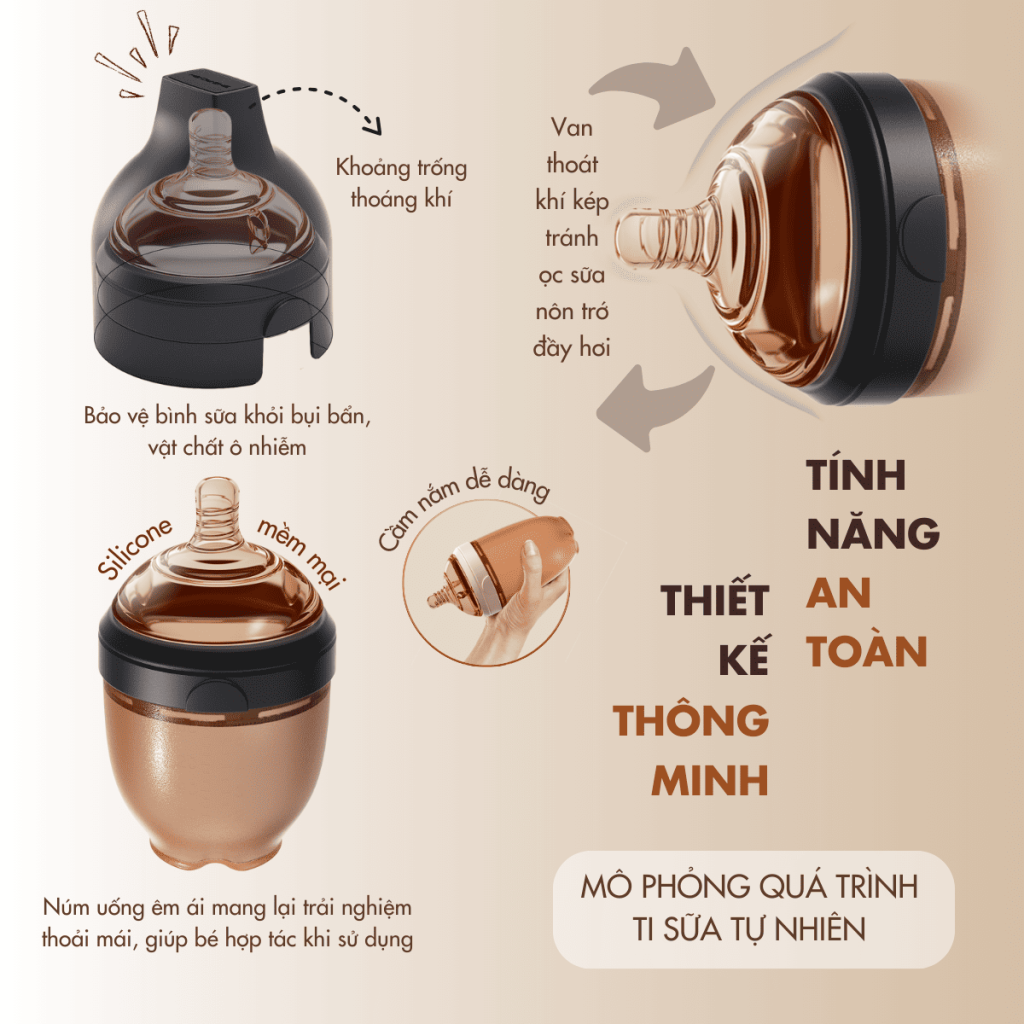 b&igrave;nh sữa silicon heorshe