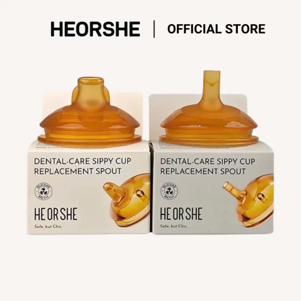 Phụ kiện thay thế cốc tập uống HEORSHE, núm hút thay thế chính hãng HEORSHE - Hình ảnh 4