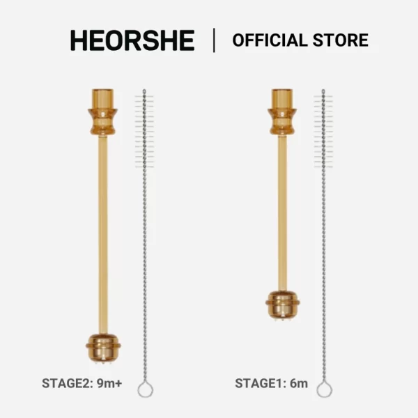 Phụ kiện thay thế cốc tập uống HEORSHE, ống hút thay thế chính hãng HEORSHE