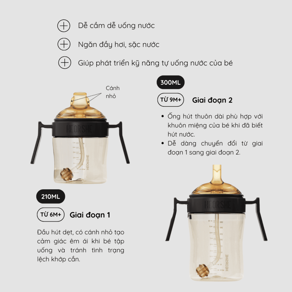 bình tập uống nước
