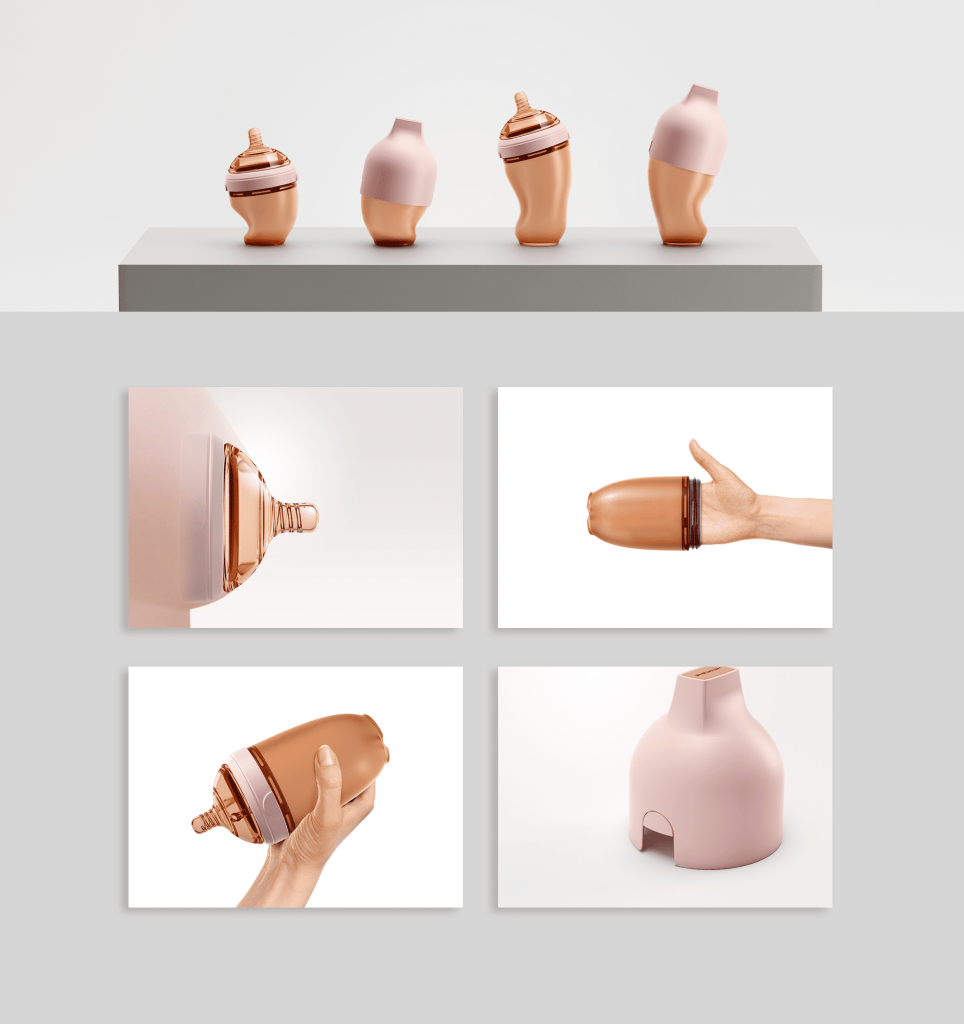 bình sữa silicon heorshe