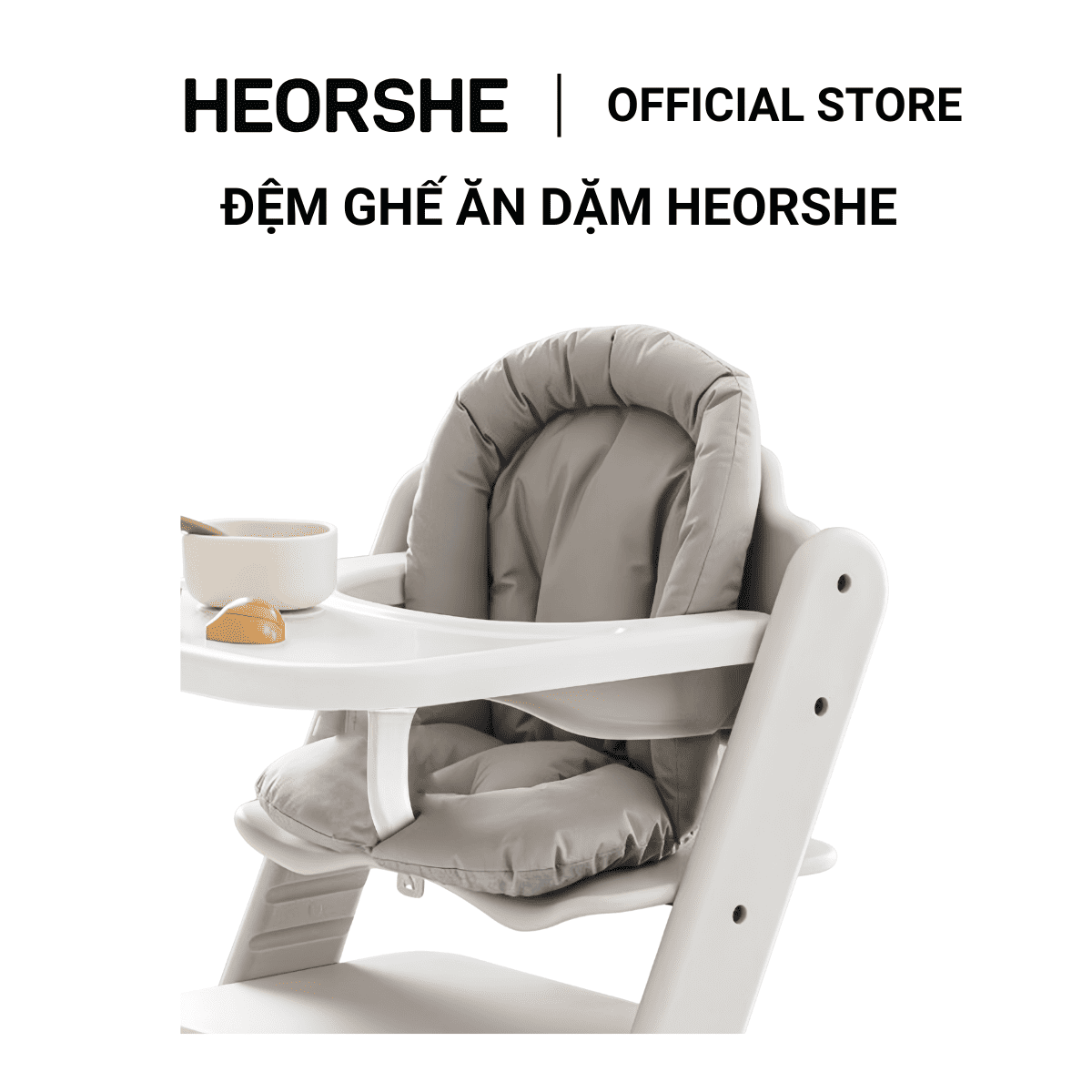 đệm ghế ăn dặm