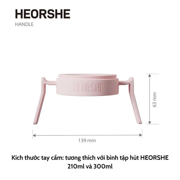 Bộ Nắp Và Tay Cầm Bình Tập Uống Nước HEORSHE