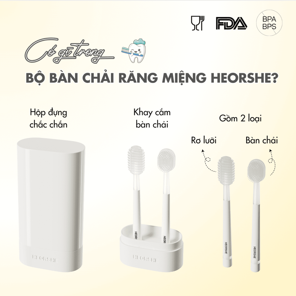 b&agrave;n chải silicon heorshe