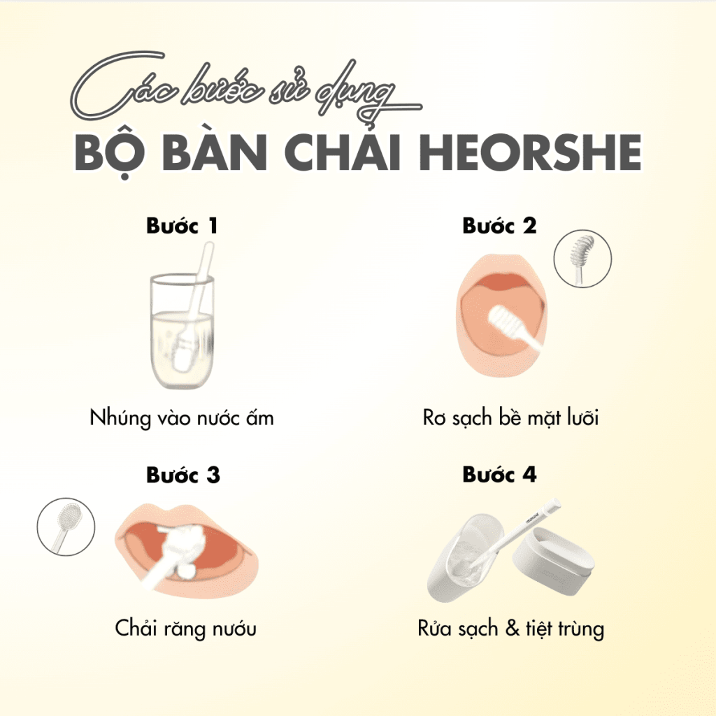 b&agrave;n chải silicon heorshe