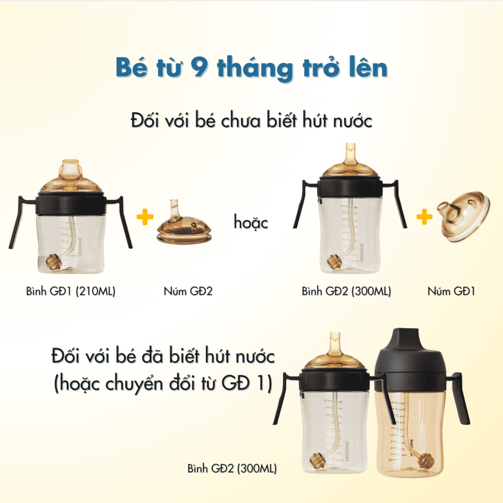 bình tập uống heorshe