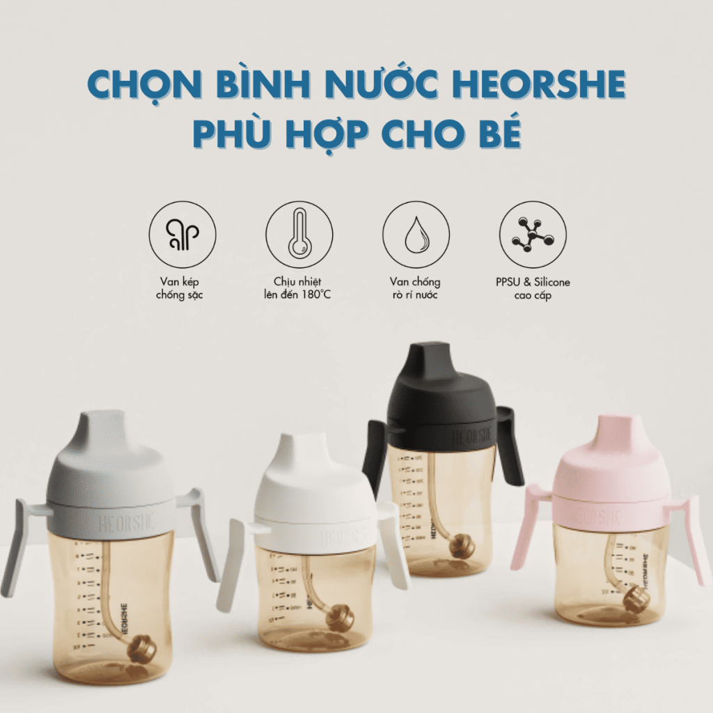 bình tập uống heorshe