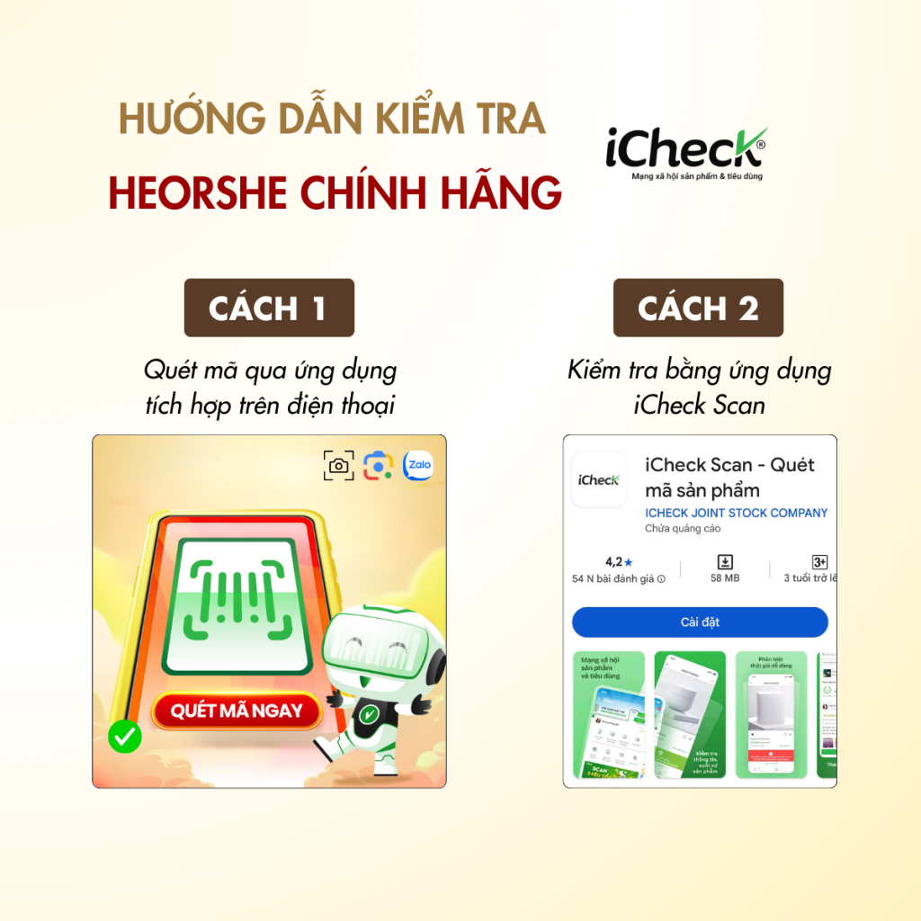 heorshe chính hãng